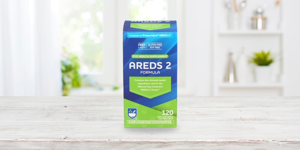 Rite Aid AREDS 2 cápsulas blandas – 120 un salud ocular