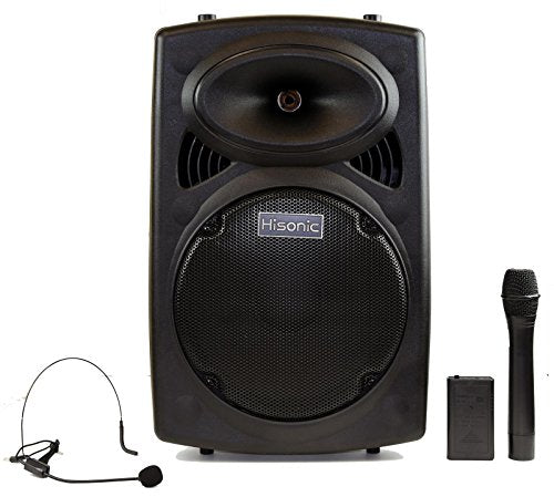 Sistema portátil recargable con micrófonos inalámbricos