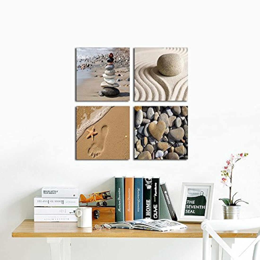 Wieco Art - Cuadros abstractos contemporáneos modernos