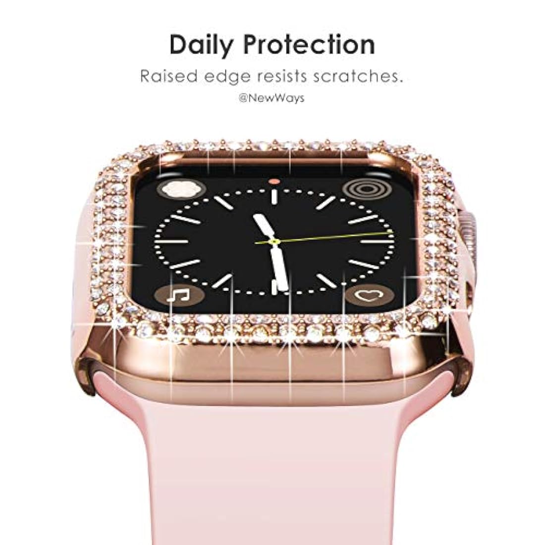 NewWays - Juego de 2 fundas para Apple Watch