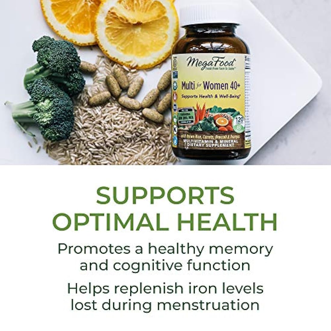 MegaFood - Multivitaminico para mujeres 40 +