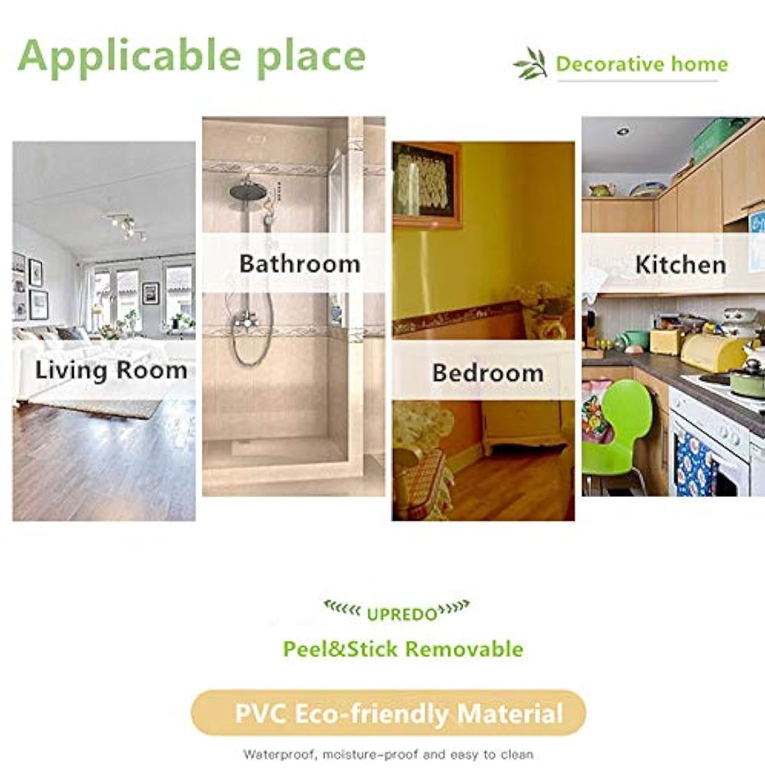 Vinilo adhesivo impermeable diseño de flores (4.0 x 153.5)