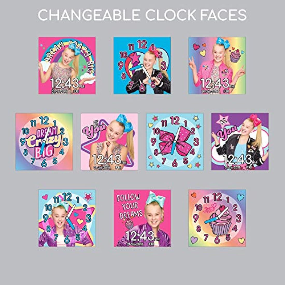 Reloj inteligente interactivo con pantalla táctil