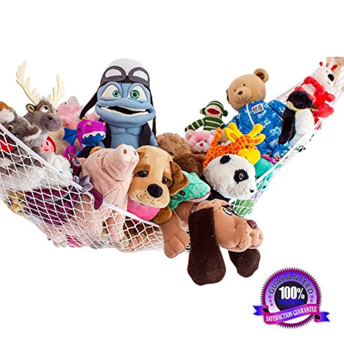 Red para animales de peluche 2 Toy, hamaca acolchada,