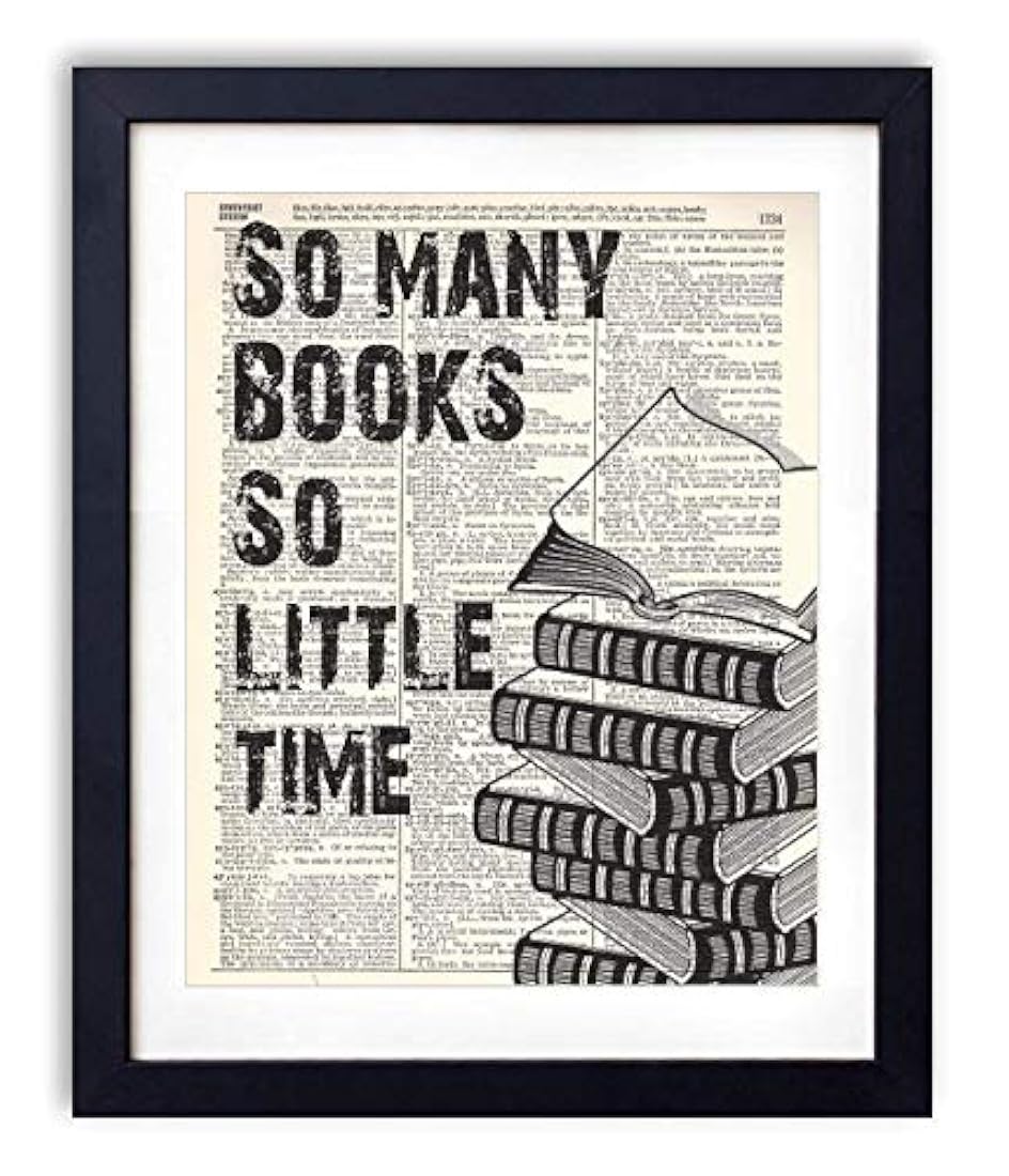 Tantos libros tipografía de tan poco tiempo