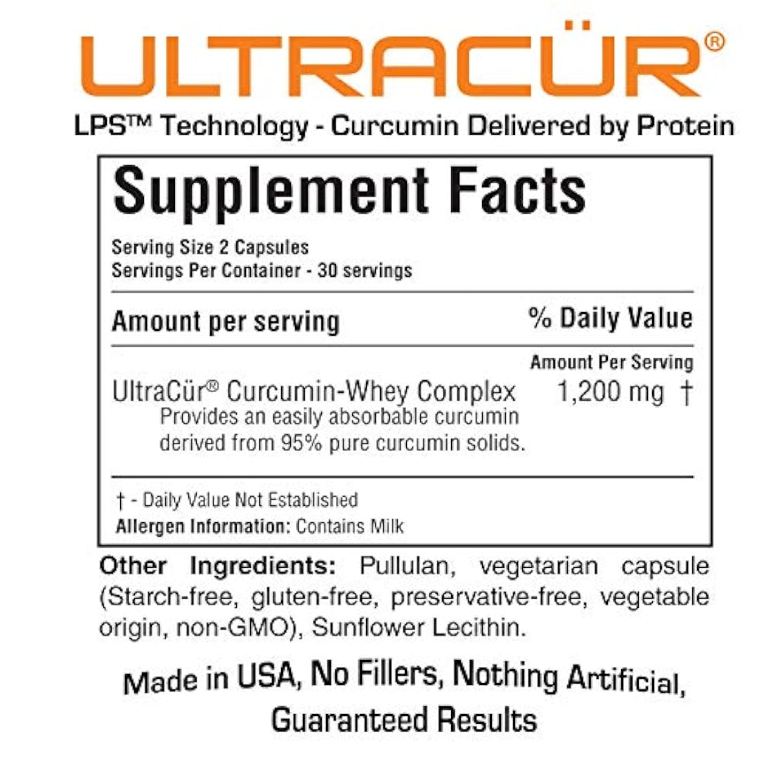 Curcumina de potencia clínica UltraCur, 1
