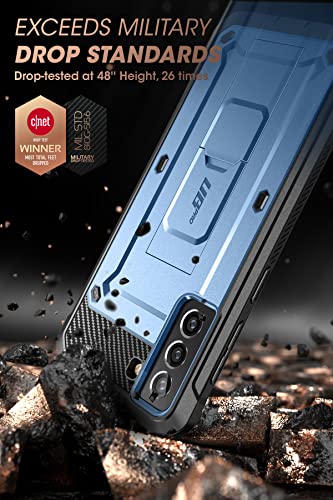 SUPCASE Unicorn Beetle Pro Series - Funda diseñada para Samsung Galaxy S21 FE (versión 2022), funda resistente de doble capa de cuerpo completo y funda con soporte con protector de pantalla integrado (tilt)
