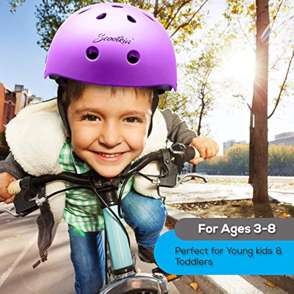 Casco deportivo para bicicleta violeta HURTLE HURHLP24