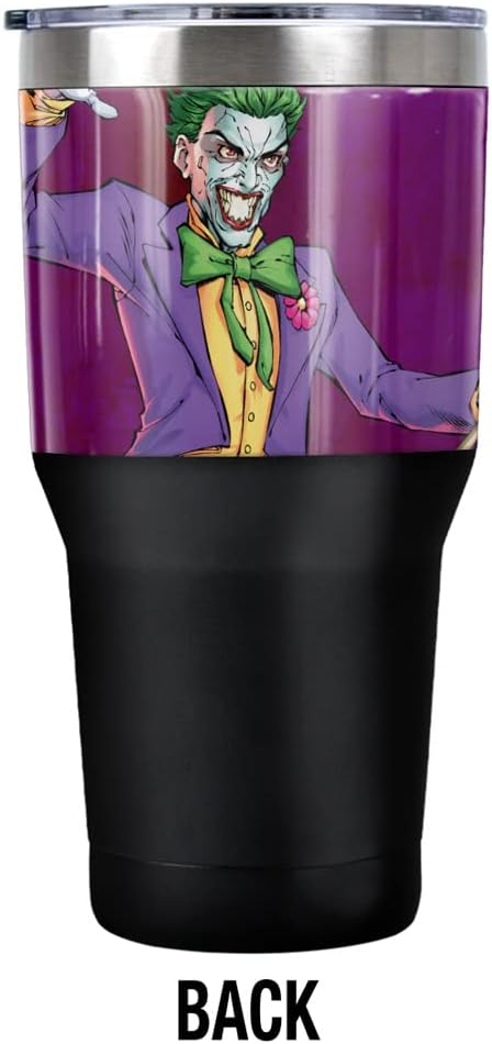 Taza de Viaje LOGOVISION Batman Joker 30 oz Acero Inoxidable