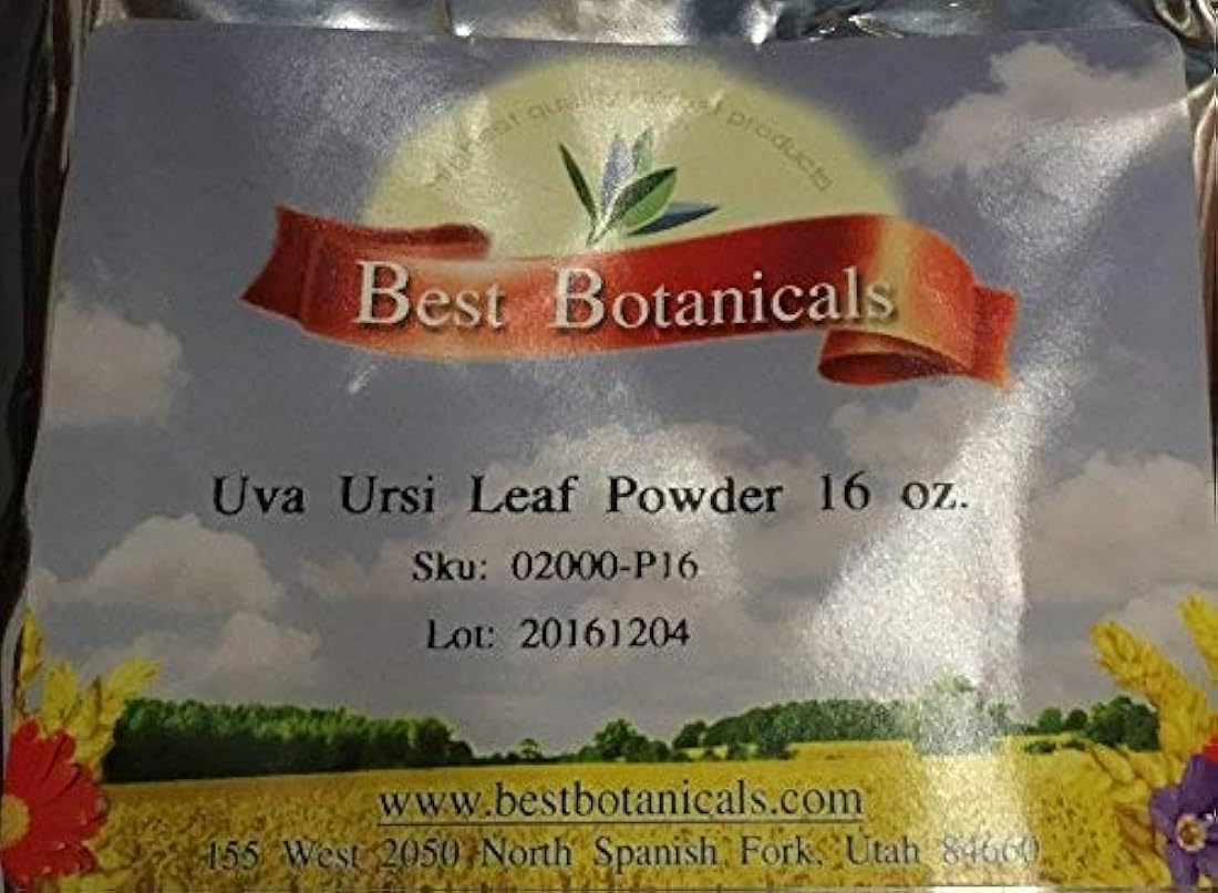 Best botánicos Uva Ursi Leaf Powder 16 oz.
