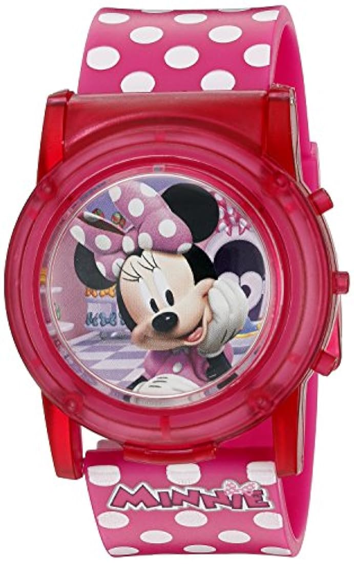 Disney Minnie Mouse Boutique LCD Pop reloj musical