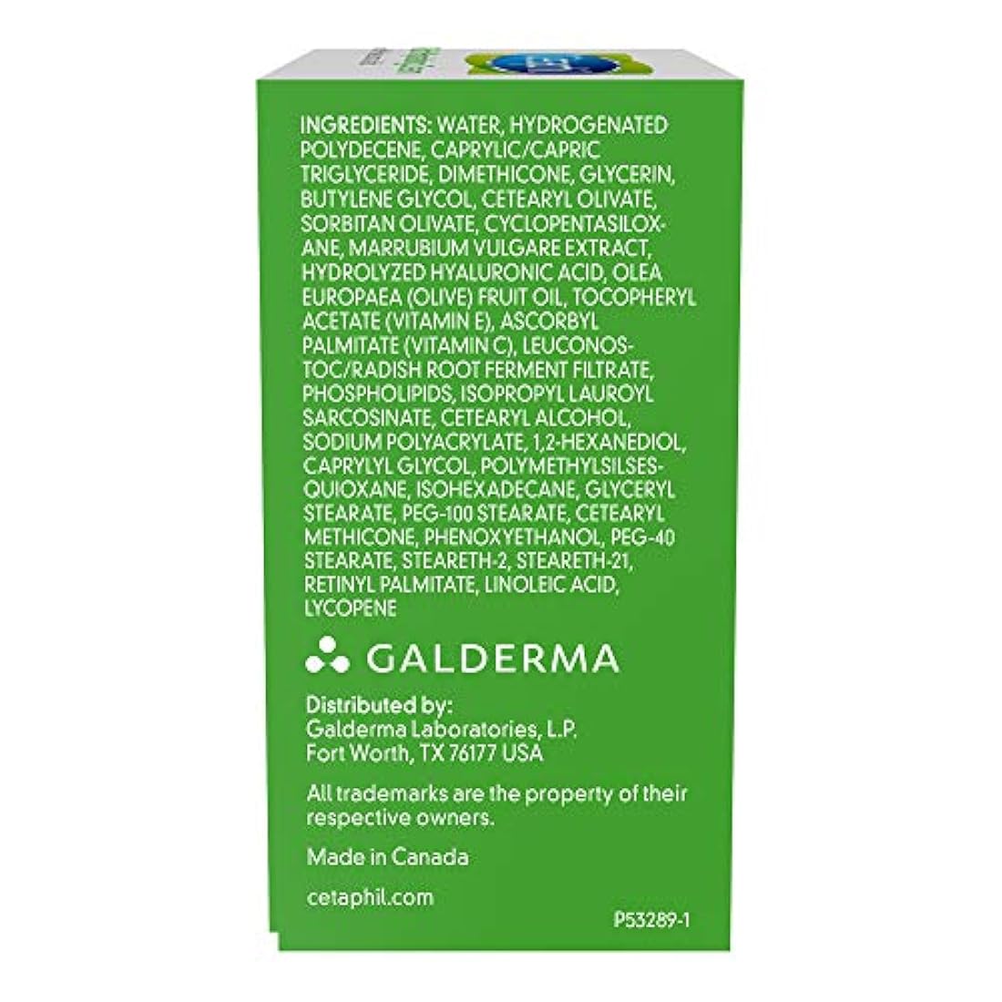 Crema de noche hidratante con ácido hialurónico