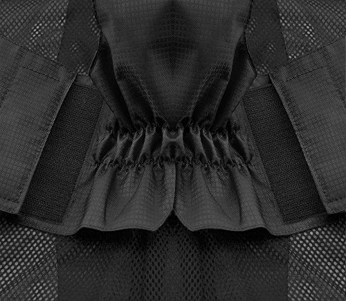 IMPERMEABLE Voyager Dog para perros, Cortavientos (gris)