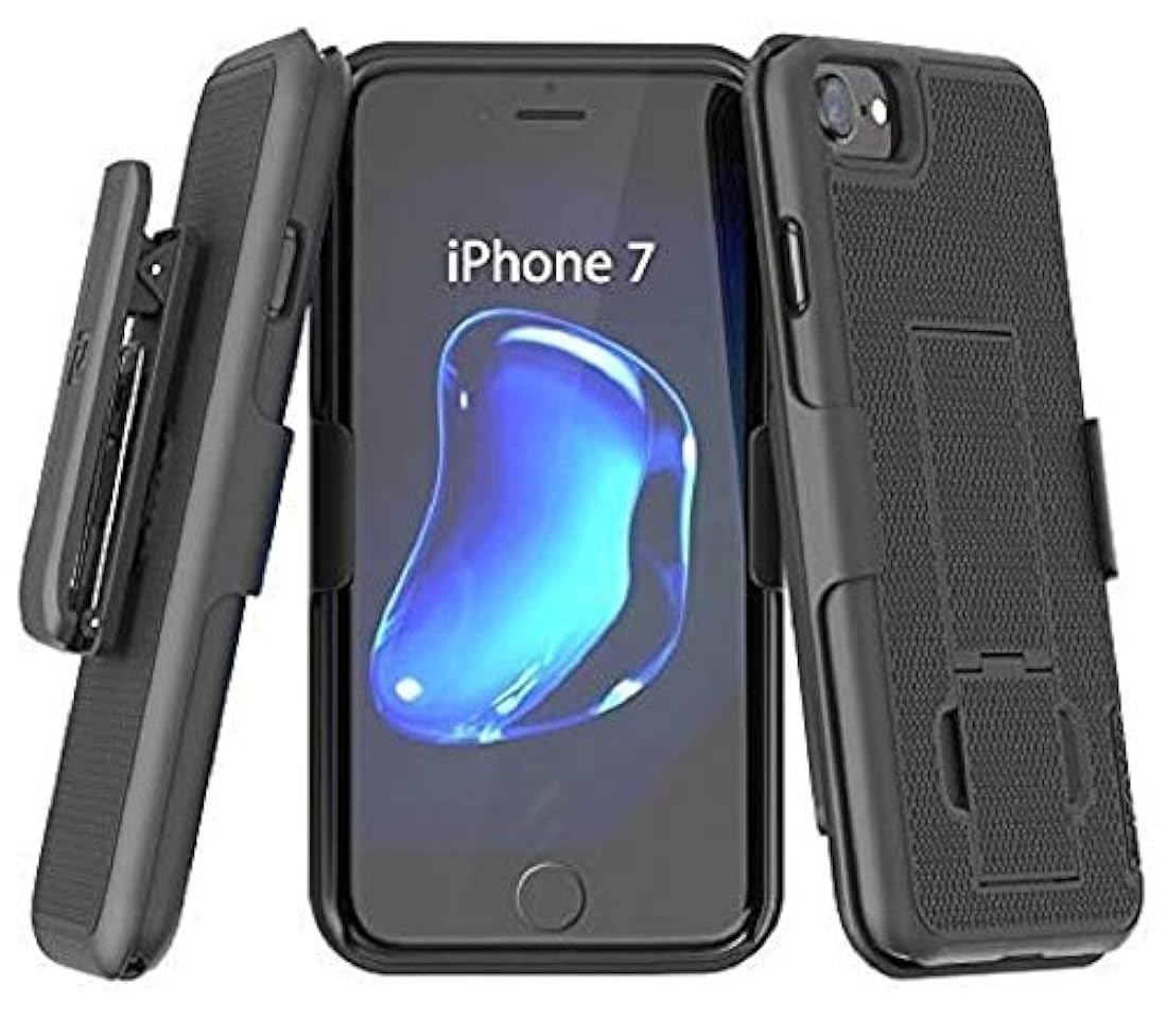 DuraClip - Funda con clip cinturón y protector de pantalla