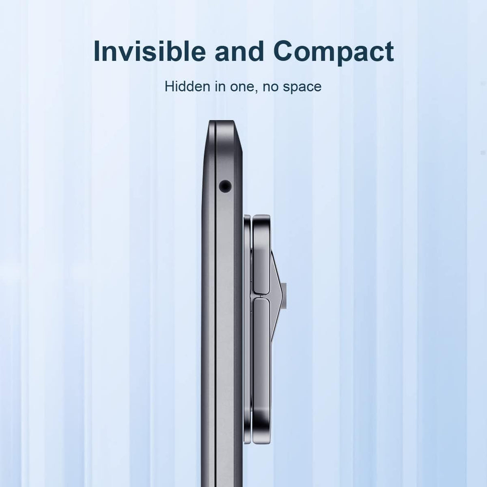 Soporte para laptop de altura ajustable elevador invisible