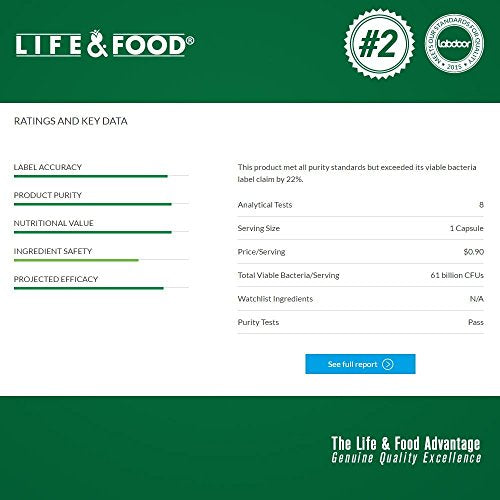 Ultra probiótico avanzado de 50 mil millones de UFC