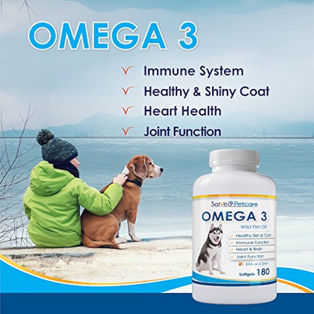 Omega 3 Aceite de Pescado para Perros