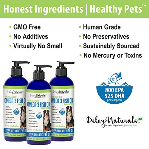 Aceite de pescado Omega 3 salvaje para perros