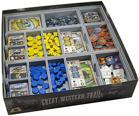 Insertos para juego de mesa Great Western Trail y expansiones