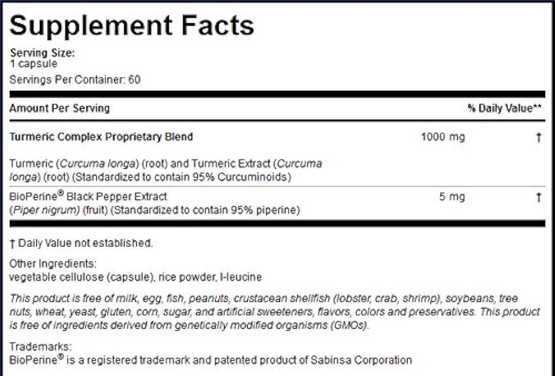 Curcumina 1000 mg (60) Paciente One