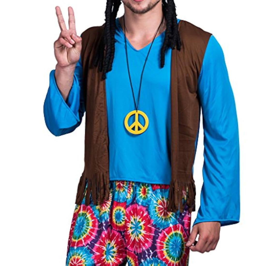 Disfraces - Disfraz de hippie para hombre