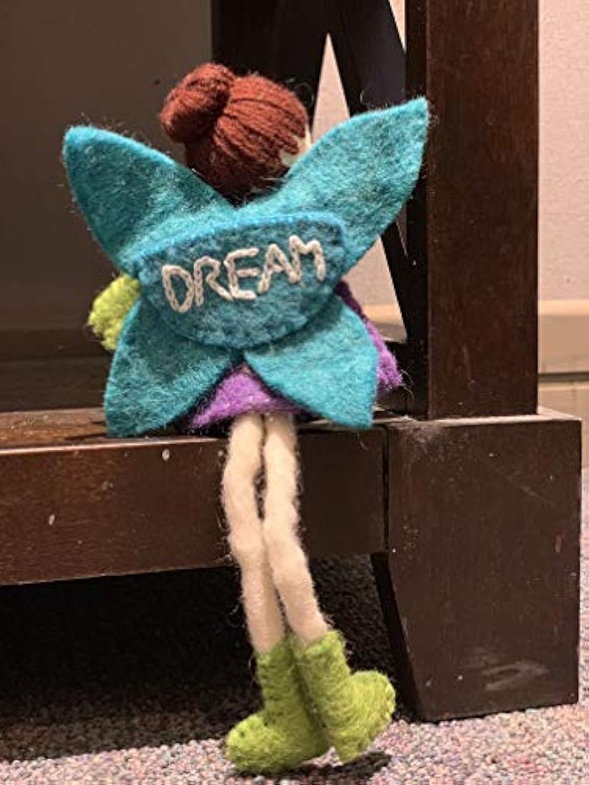 Peluche de hada de dientes con bolsillo de Nepal