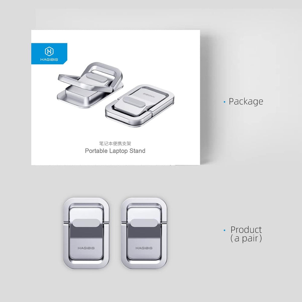 Hagibis Soporte para laptop de altura ajustable