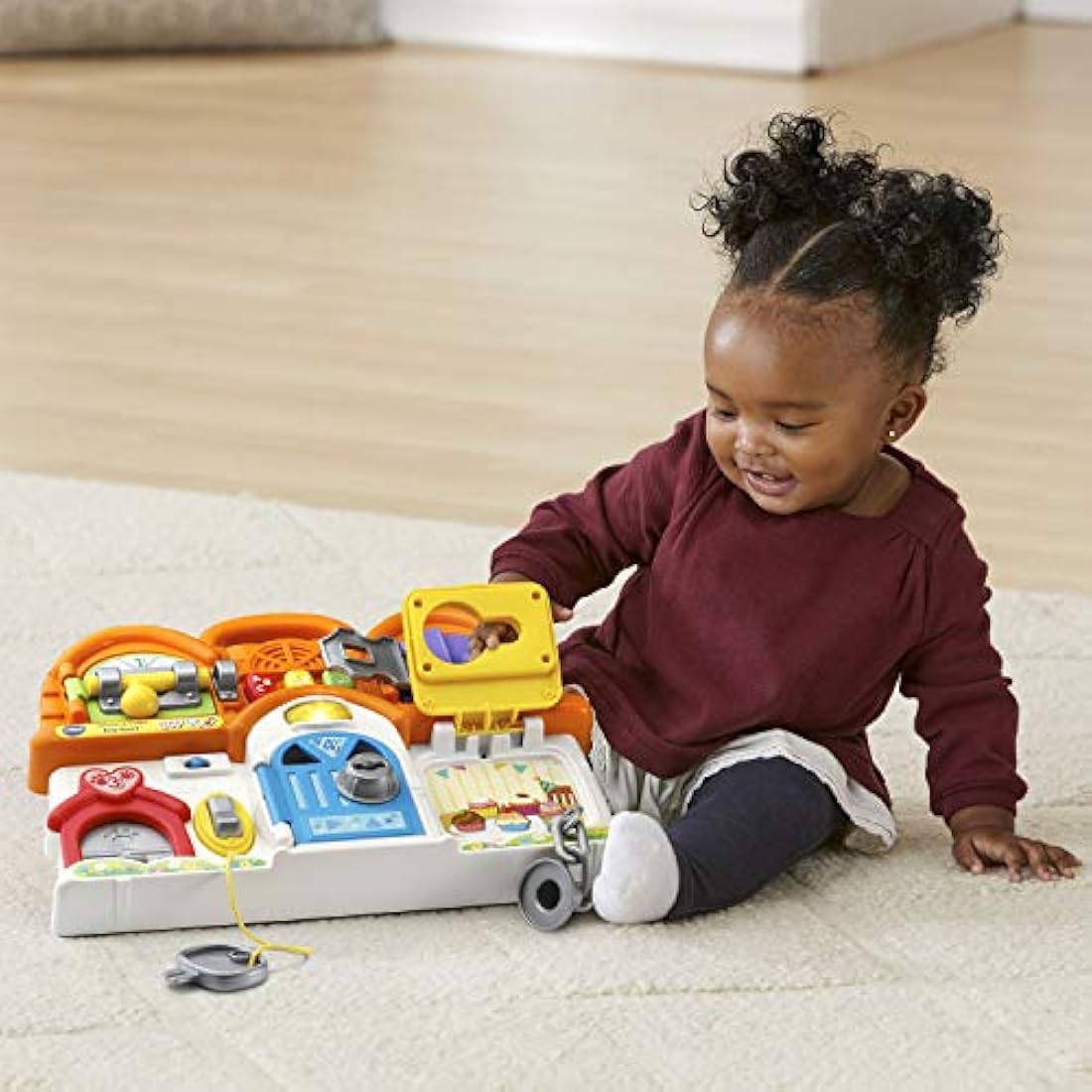 Pizarra de cerradura y puertas