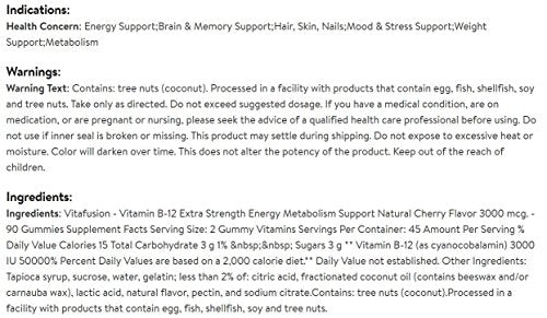 Vitafusion B12 - 90 unidades