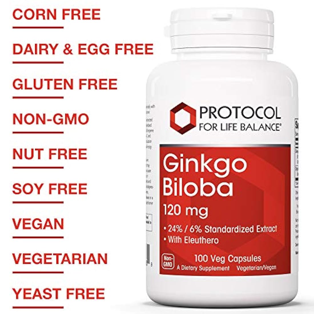 Protocolo para Equilibrio en la vida – Ginkgo Biloba 120 mg