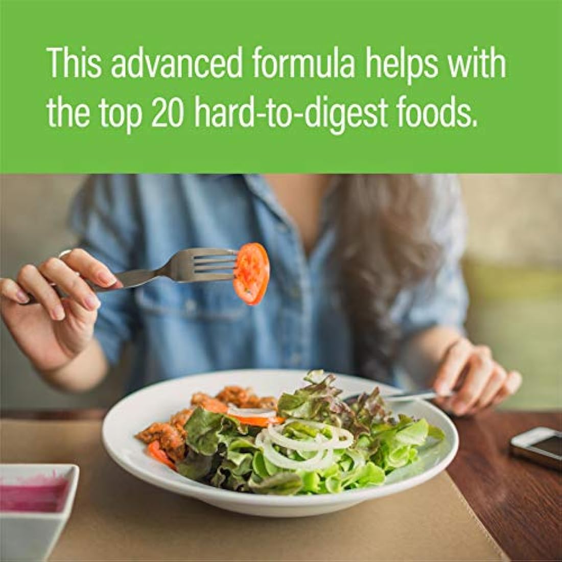 Enzimas digestivas más prebióticos y probióticos