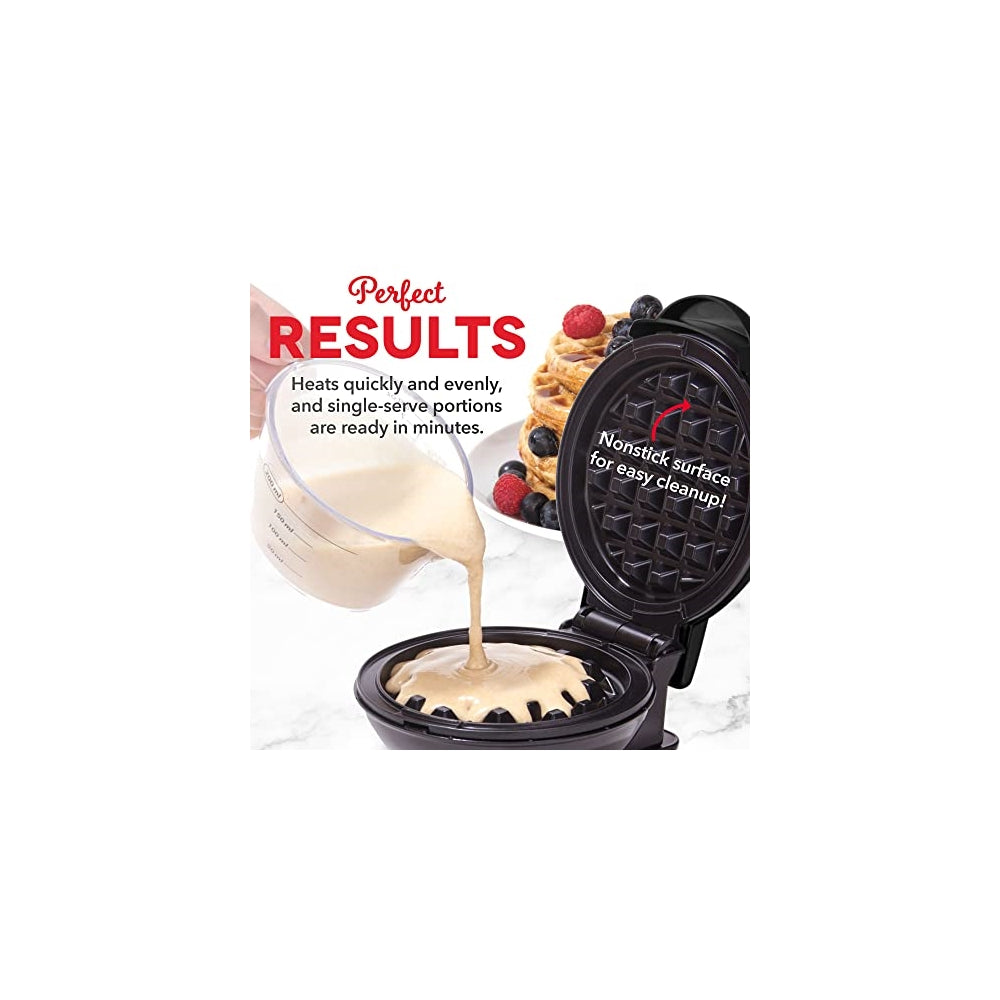 Mini waflera + parrilla color negro