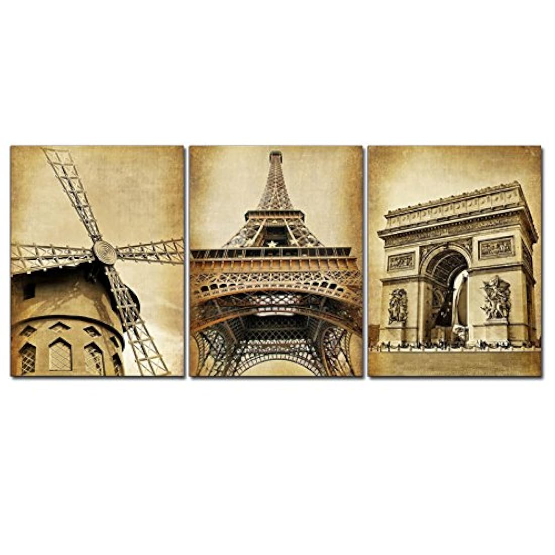 pyradecor lona enmarcado arte de pared para salón