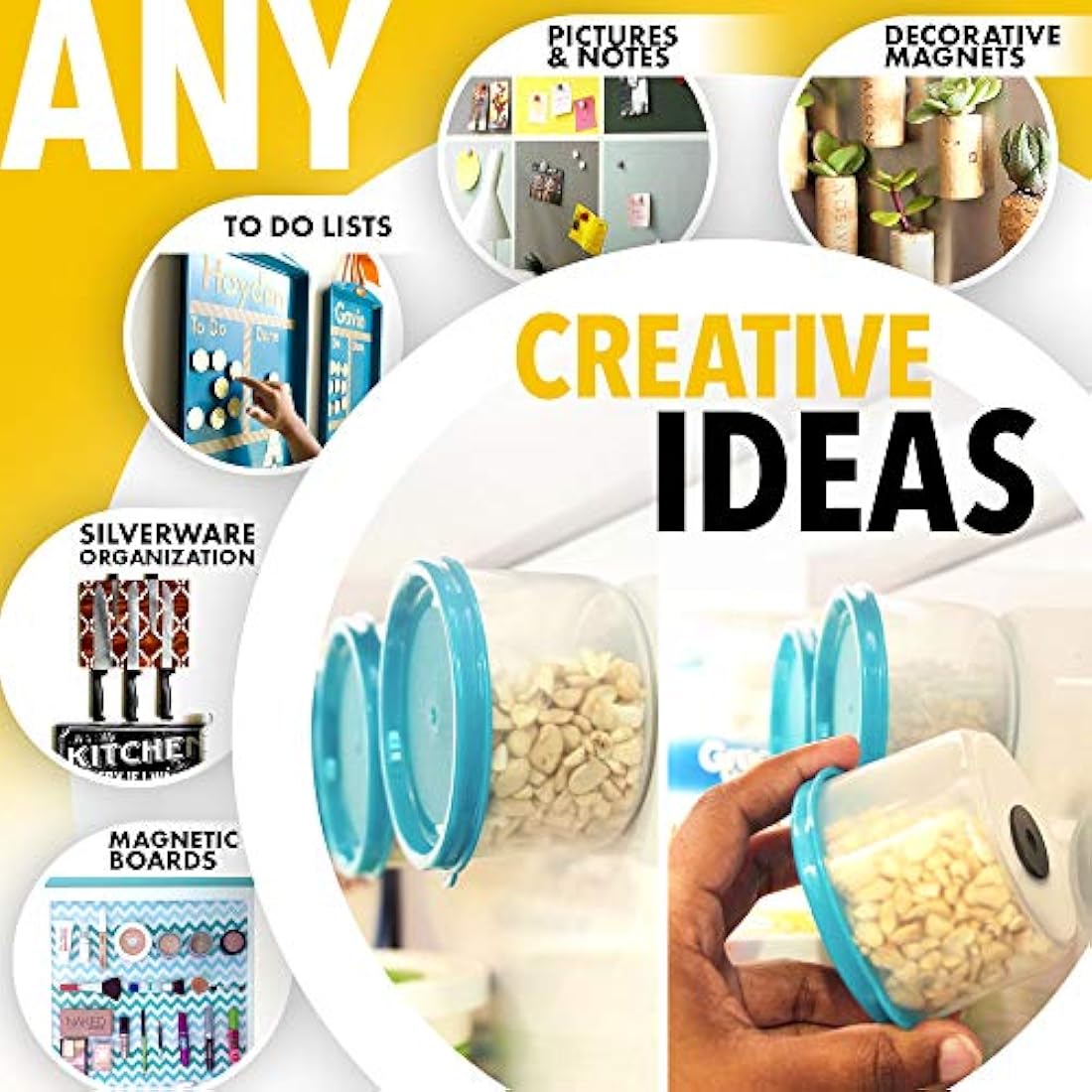 Imanes redondos de disco de cerámica con agujero