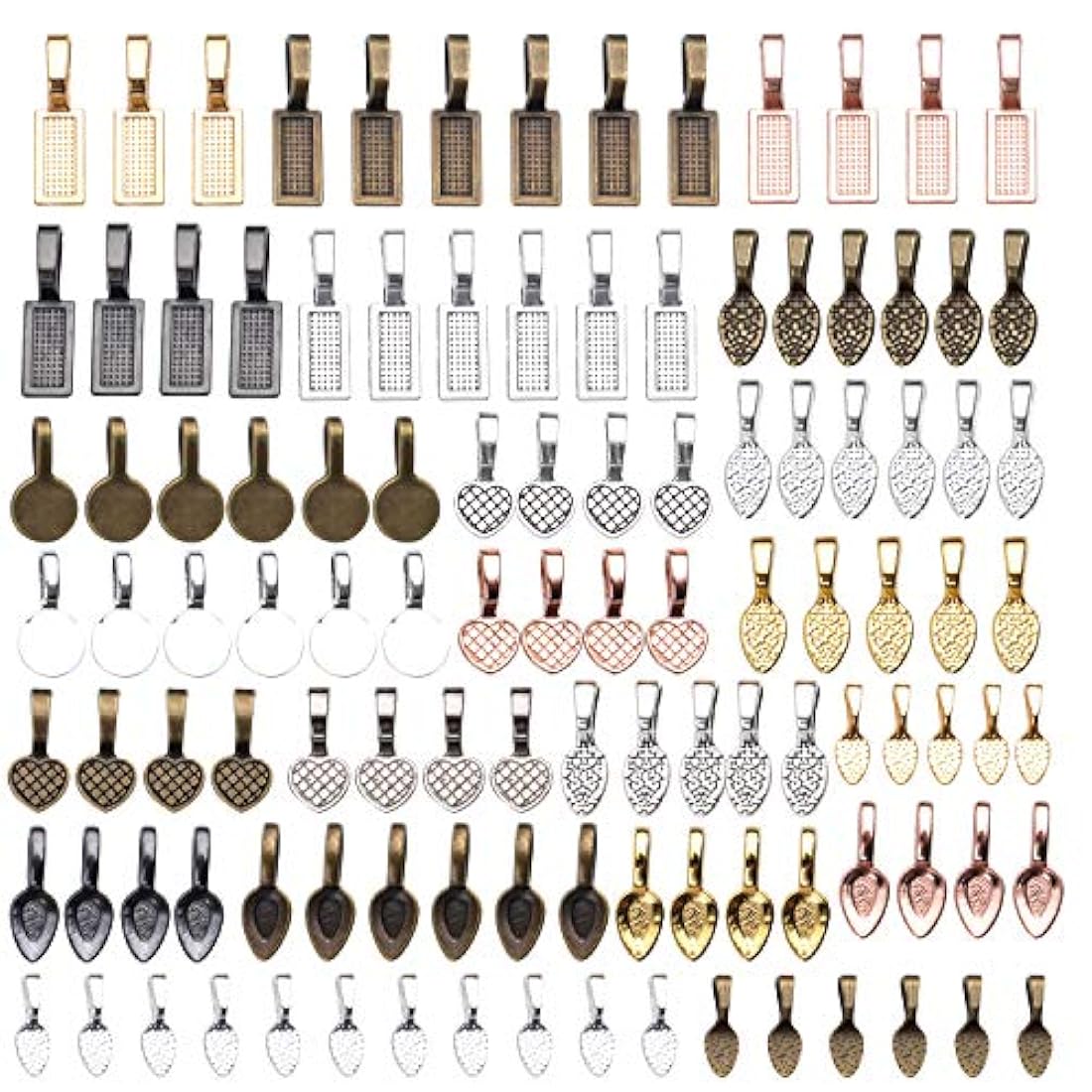 Dijes y Medallas 120 piezas