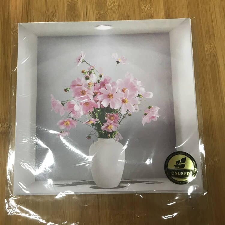 Calcomanía 3D Jarrones Flores - Decoración Removible - Daisy