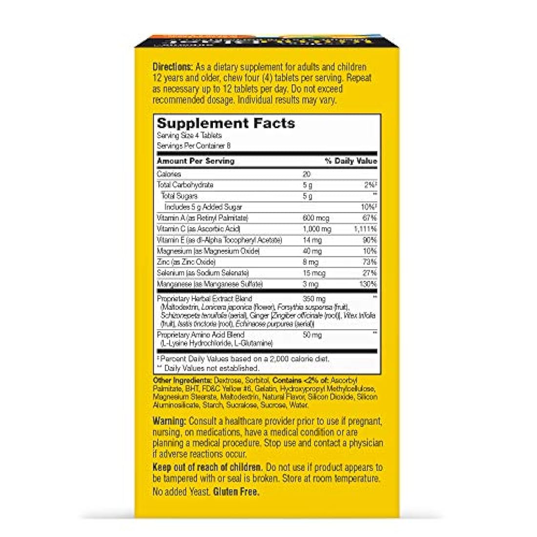 21st Century Immublast Tabletas masticables cítricos (32)