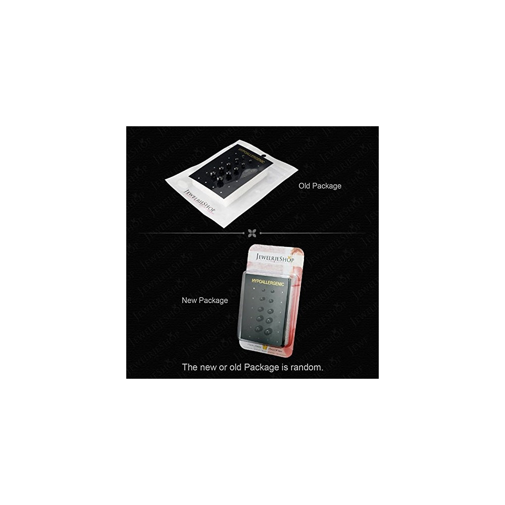 Aretes de perla sintética hipoalergénicos acero inoxidable