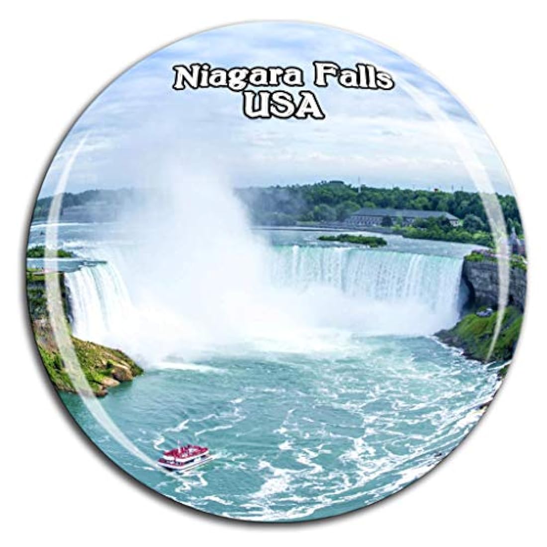 Imán para nevera de Niagara Falls America EE. UU.