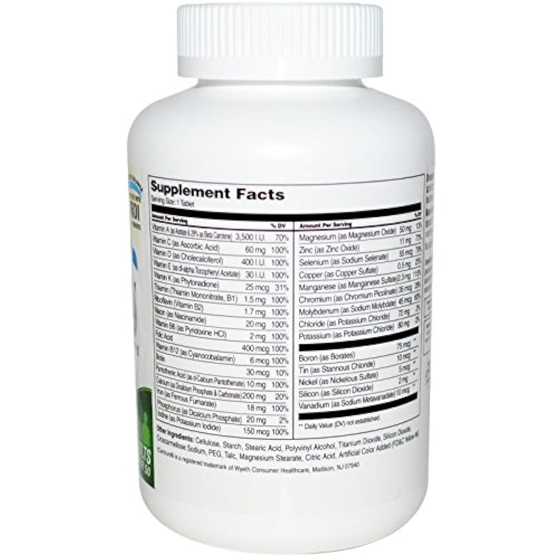 21st Century Vitamins Sentry Multivitamina y pestañas multiminerales, 300 unidades