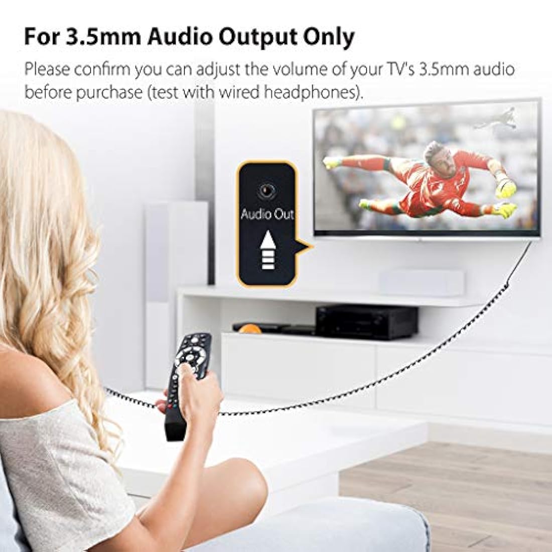 Auriculares largo cord EarBuds, Avantree