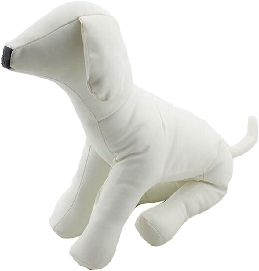 Maniquí de perro sentado WOWOWMEOW, tamaño L, modelo sentado
