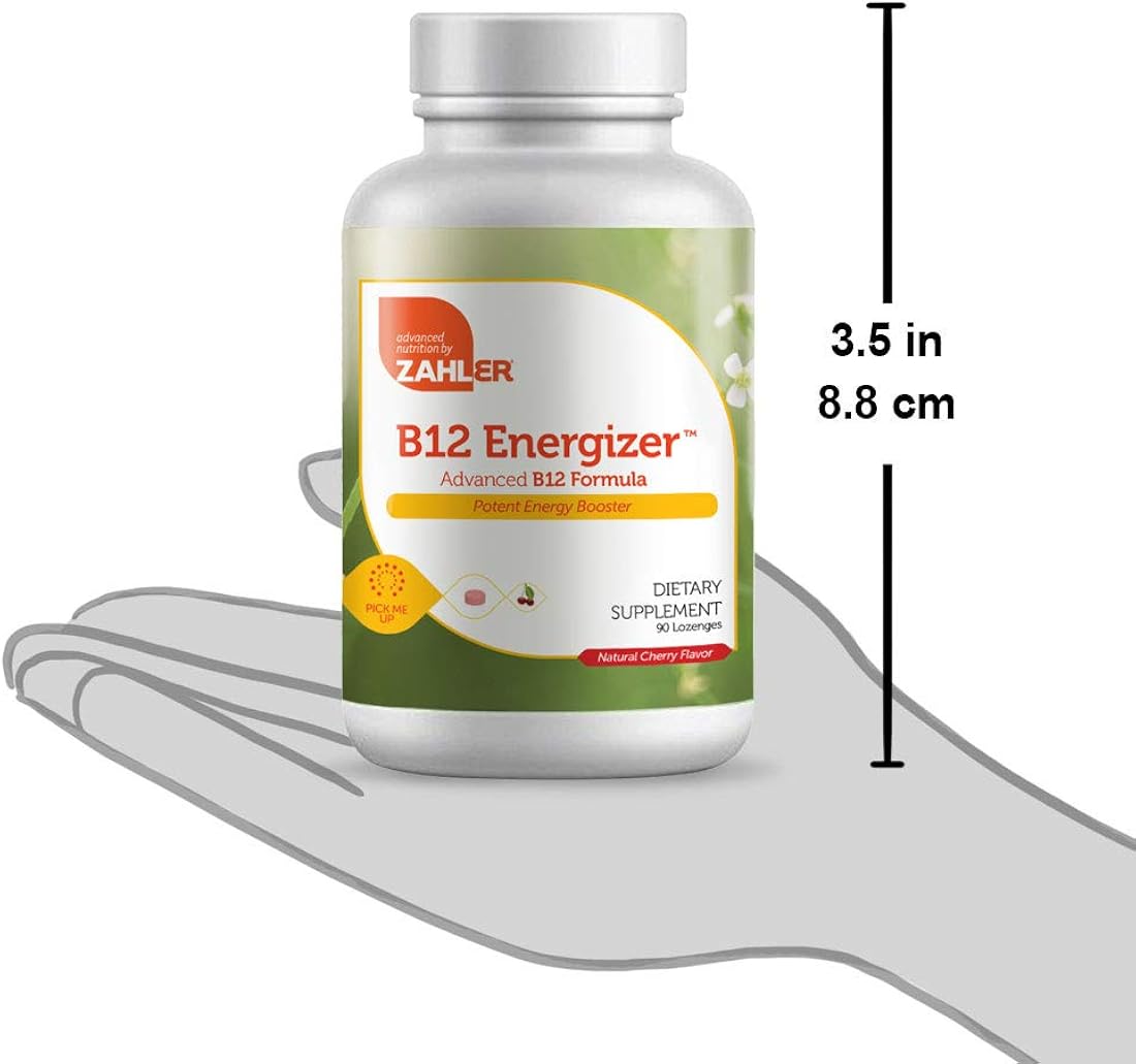 Suplemento Energizador B12 potente energético vitamina B12