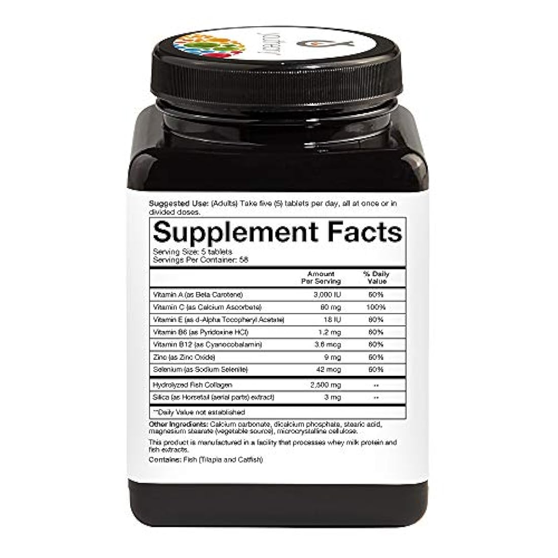 Colágeno Marino, 290 tabletas