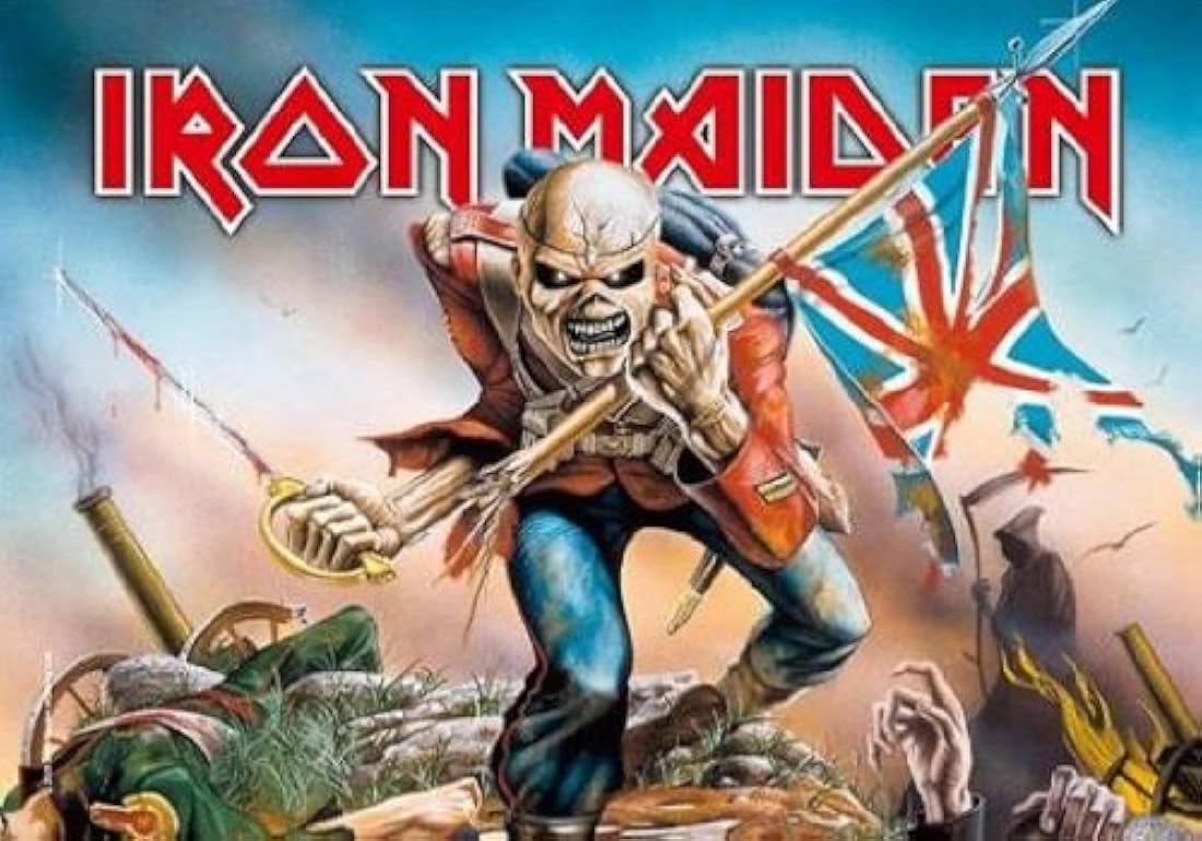 tela Trooper de Iron Maiden Póster, 30 por 40-Inch