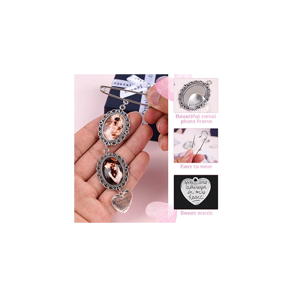 Juego de 2 dijes diseño texto You are Always in My Heart