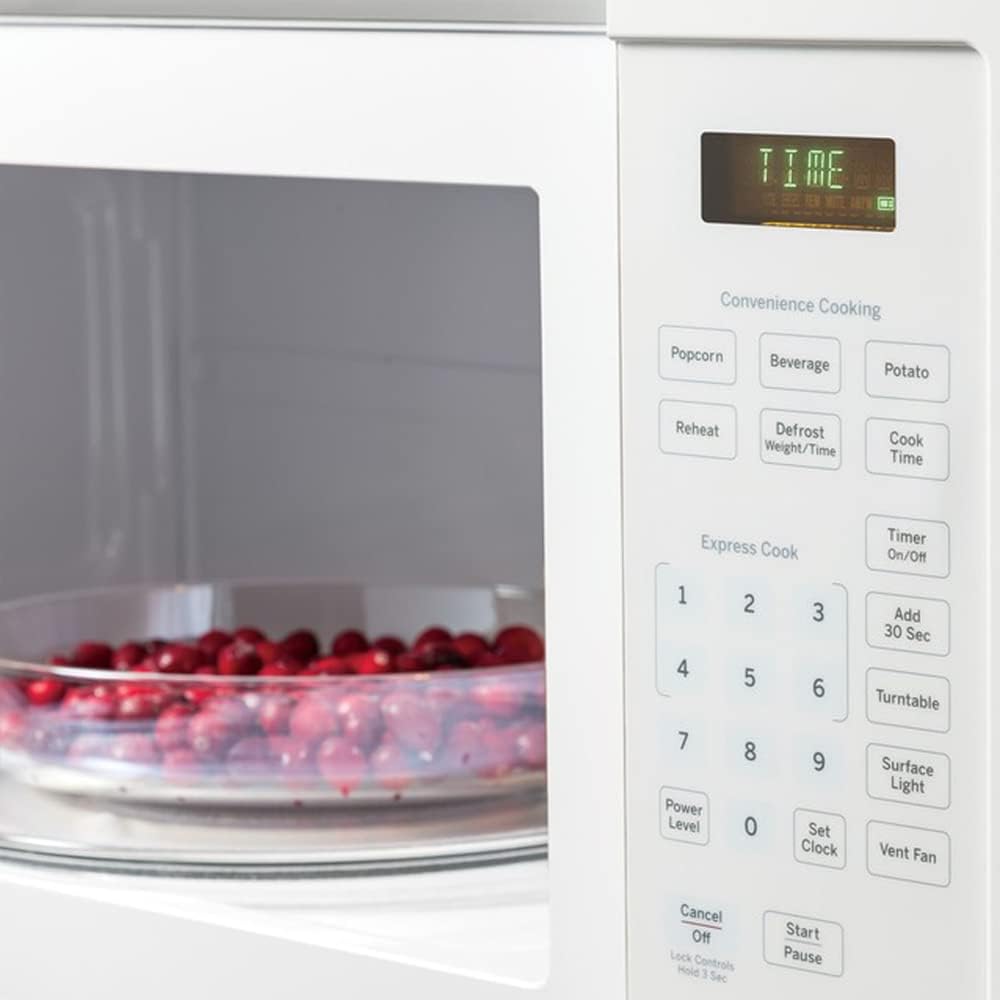 Microondas GE 1.6 Cu. Ft. Sobremesa JVM3160DFWW - Paquete CPS 2 Años