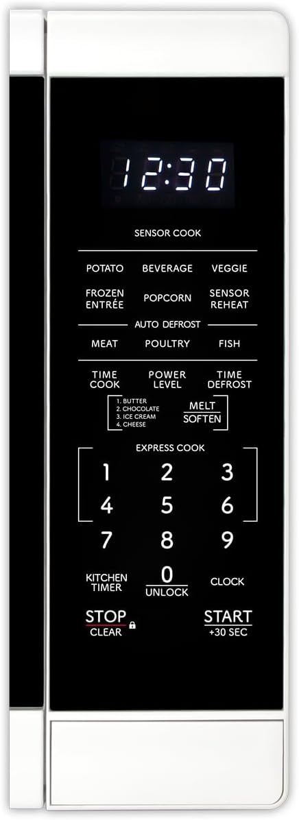 Horno Microondas SHARP 1.4 CuFt 1100W con Plato Giratorio SMC1461KW
