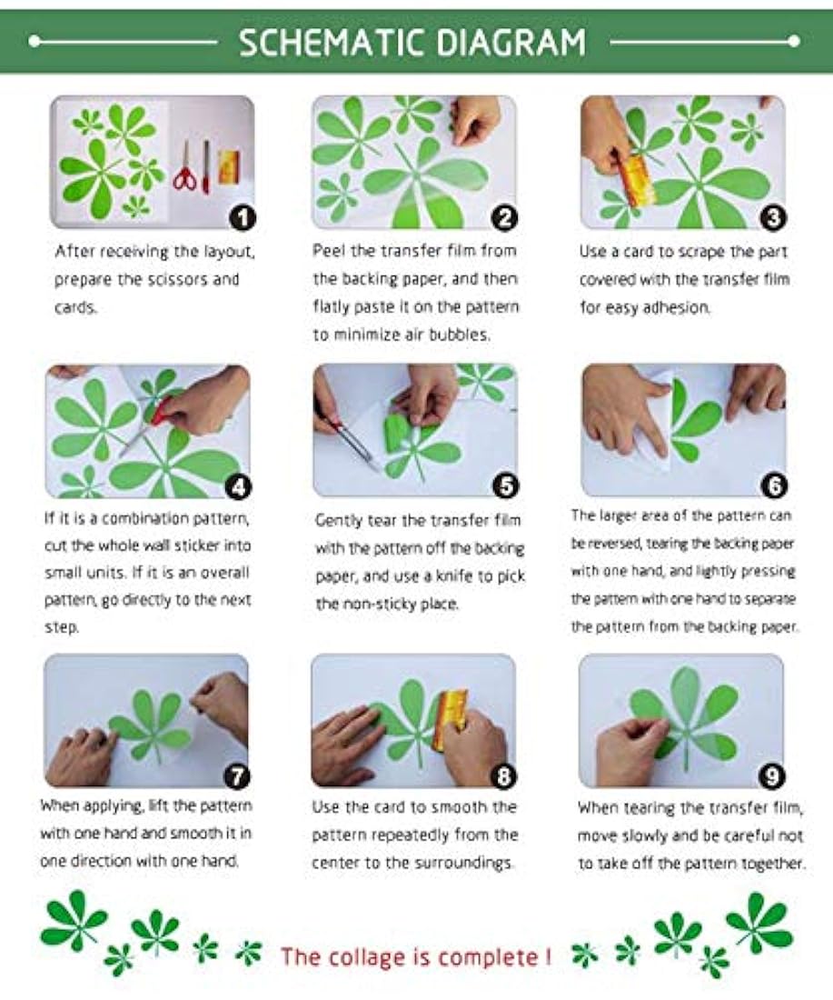 mural Pegatinas para decoración de pared de color negro