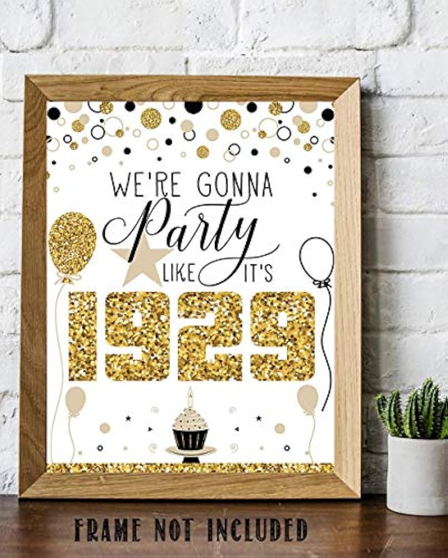 Lámina sin marco Decoración perfecta de cumpleaños